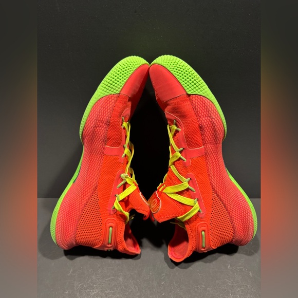 Under Armour Curry 6 Roaracle Men's Size 13 US Basketball Infrared Green Shoes - Picture 5 of 6